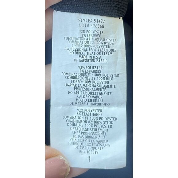 VTG Blondie Nites Y2K Slip Dress Size 1 Cutout Sequins Fairy Coquette Prom 90s - Picture 9 of 10